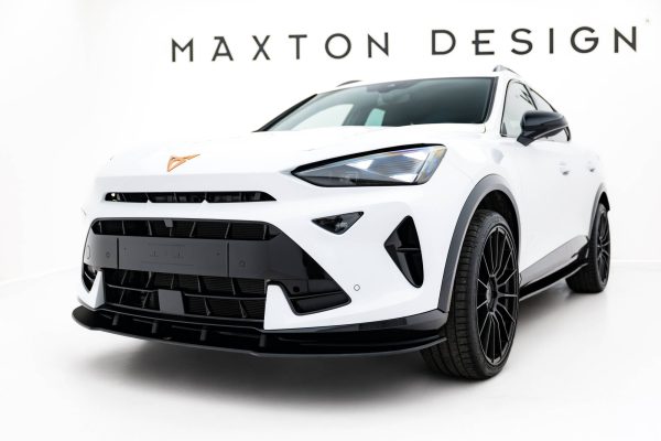 Cupra Formentor Mk1 (facelift) - Lâmina frontal STREET PRO | CUFO1FCNC-FD1BRB | Produto Maxton Design distribuído por Unicartuning. Cupra Formentor Mk1 (facelift) - Lâmina frontal STREET PRO | CUFO1FCNC-FD1BRB | Produto Maxton Design distribuído por Unicartuning.