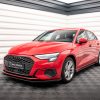 Audi A3 8Y - Lâmina frontal STREET PRO + Splitters | AUA38YCNC-FD1B+FSF1G | Produto Maxton Design distribuído por Unicartuning.