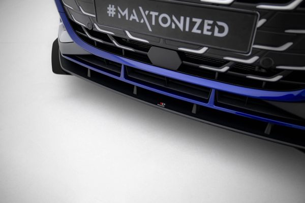 Audi A3 S-Line Sedan / S3 Sedan 8Y (facelift) - Lâmina frontal STREET PRO + Splitters | AUS38YFCNC-FD1B+FSF1G | Produto Maxton Design distribuído por Unicartuning.