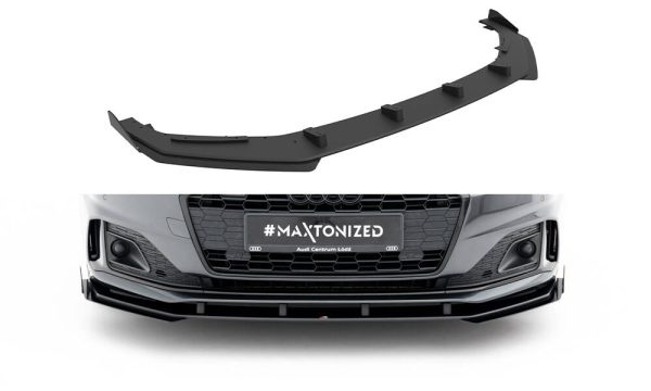 Audi A5 F5 (facelift) - Lâmina frontal STREET PRO + Splitters | AUA52FSBCNC-FD1B+FSF1G | Produto Maxton Design distribuído por Unicartuning. Audi A5 F5 (facelift) - Lâmina frontal STREET PRO + Splitters | AUA52FSBCNC-FD1B+FSF1G | Produto Maxton Design distribuído por Unicartuning.