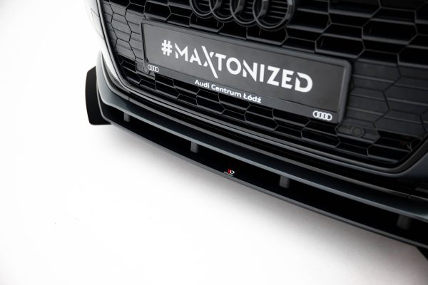 Audi A5 F5 (facelift) - Lâmina frontal STREET PRO + Splitters | AUA52FSBCNC-FD1BRB+FSF1G | Produto Maxton Design distribuído por Unicartuning.