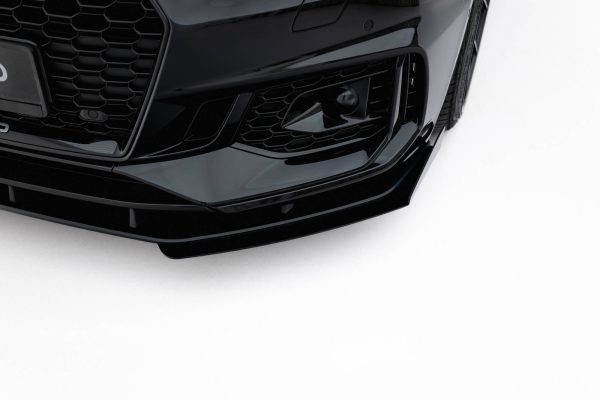 Audi RS5 Coupé / Sportback F5 - Lâmina frontal STREET PRO + Splitters | AURS52SBCNC-FD1B+FSF1G | Produto Maxton Design distribuído por Unicartuning. Audi RS5 Coupé / Sportback F5 - Lâmina frontal STREET PRO + Splitters | AURS52SBCNC-FD1B+FSF1G | Produto Maxton Design distribuído por Unicartuning.