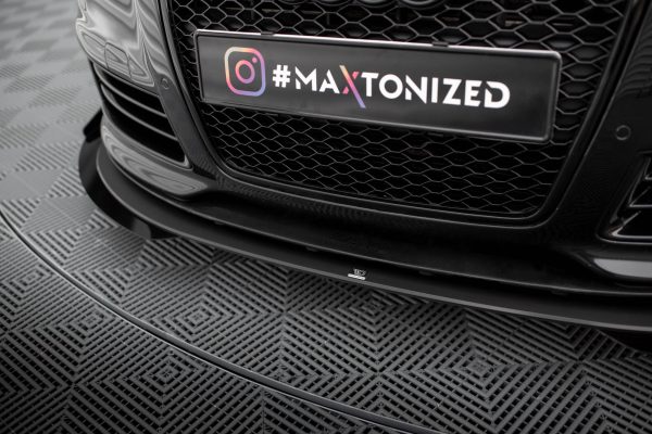 Audi RS6 Avant C6 - Lâmina frontal STREET PRO + Splitters | AURS6C6CNC-FD3BRB+FSF1G | Produto Maxton Design distribuído por Unicartuning. Audi RS6 Avant C6 - Lâmina frontal STREET PRO + Splitters | AURS6C6CNC-FD3BRB+FSF1G | Produto Maxton Design distribuído por Unicartuning.