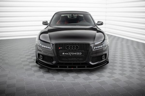 Audi S5 / A5 S-Line 8T - Lâmina frontal STREET PRO + Splitters | AUS51CNC-FD1BRB+FSF1G | Produto Maxton Design distribuído por Unicartuning. Audi S5 / A5 S-Line 8T - Lâmina frontal STREET PRO + Splitters | AUS51CNC-FD1BRB+FSF1G | Produto Maxton Design distribuído por Unicartuning.