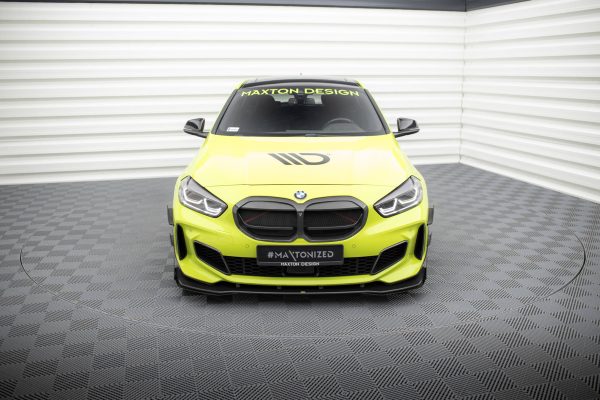BMW 1 F40 Pack M / M135i - Lâmina frontal STREET PRO + Splitters | BM140MPACKCNC-FD1B+FSF1G | Produto Maxton Design distribuído por Unicartuning.