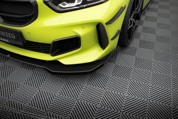 BMW 1 F40 Pack M / M135i - Lâmina frontal STREET PRO + Splitters | BM140MPACKCNC-FD1B+FSF1G | Produto Maxton Design distribuído por Unicartuning.
