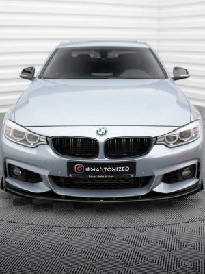 BMW 4 Coupé / Gran Coupé / Cabrio Pack M F32 / F36 / F33 - Lâmina frontal STREET PRO + Splitters | BM4F32MPACKCNC-FD4B+FSF1G | Produto Maxton Design distribuído por Unicartuning. BMW 4 Coupé / Gran Coupé / Cabrio Pack M F32 / F36 / F33 - Lâmina frontal STREET PRO + Splitters | BM4F32MPACKCNC-FD4B+FSF1G | Produto Maxton Design distribuído por Unicartuning.