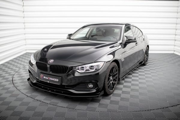BMW 4 Gran Coupé F36 - Lâmina frontal STREET PRO + Splitters | BM4F36GCCNC-FD1B+FSF1G | Produto Maxton Design distribuído por Unicartuning. BMW 4 Gran Coupé F36 - Lâmina frontal STREET PRO + Splitters | BM4F36GCCNC-FD1B+FSF1G | Produto Maxton Design distribuído por Unicartuning.