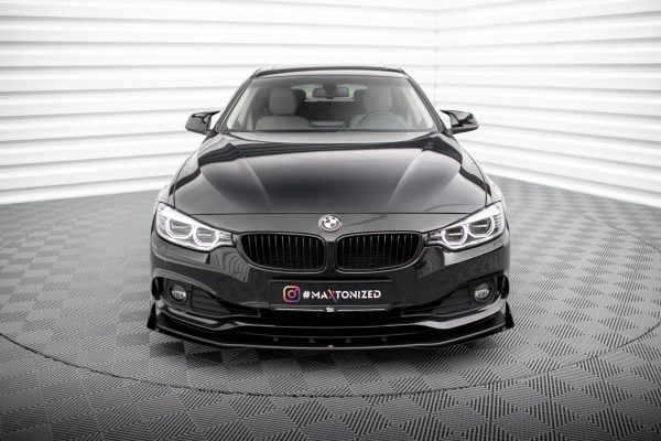 BMW 4 Gran Coupé F36 - Lâmina frontal STREET PRO + Splitters | BM4F36GCCNC-FD1BRB+FSF1G | Produto Maxton Design distribuído por Unicartuning. BMW 4 Gran Coupé F36 - Lâmina frontal STREET PRO + Splitters | BM4F36GCCNC-FD1BRB+FSF1G | Produto Maxton Design distribuído por Unicartuning.
