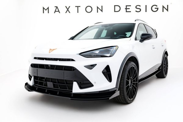Cupra Formentor Mk1 (facelift) - Lâmina frontal STREET PRO + Splitters | CUFO1FCNC-FD1B+FSF1G | Produto Maxton Design distribuído por Unicartuning. Cupra Formentor Mk1 (facelift) - Lâmina frontal STREET PRO + Splitters | CUFO1FCNC-FD1B+FSF1G | Produto Maxton Design distribuído por Unicartuning.