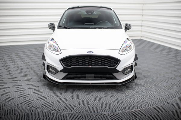 Ford Fiesta Mk8 ST / ST-line - Lâmina frontal STREET PRO + Splitters | FOFI8STCNC-FD1BRB+FSF1G | Produto Maxton Design distribuído por Unicartuning. Ford Fiesta Mk8 ST / ST-line - Lâmina frontal STREET PRO + Splitters | FOFI8STCNC-FD1BRB+FSF1G | Produto Maxton Design distribuído por Unicartuning.