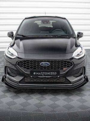 Ford Fiesta ST Mk8 (facelift) - Lâmina frontal STREET PRO + Splitters | FOFI8FSTCNC-FD1BRB+FSF1G | Produto Maxton Design distribuído por Unicartuning. Ford Fiesta ST Mk8 (facelift) - Lâmina frontal STREET PRO + Splitters | FOFI8FSTCNC-FD1BRB+FSF1G | Produto Maxton Design distribuído por Unicartuning.