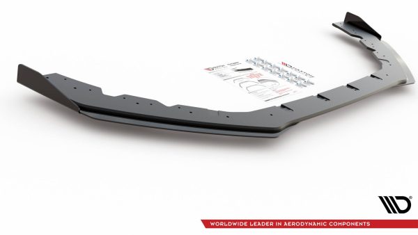 Ford Focus RS Mk3 - Lâmina frontal STREET PRO + Splitters | FOFO3RSCNC-FD1BRB+FSF1G | Produto Maxton Design distribuído por Unicartuning. Ford Focus RS Mk3 - Lâmina frontal STREET PRO + Splitters | FOFO3RSCNC-FD1BRB+FSF1G | Produto Maxton Design distribuído por Unicartuning.