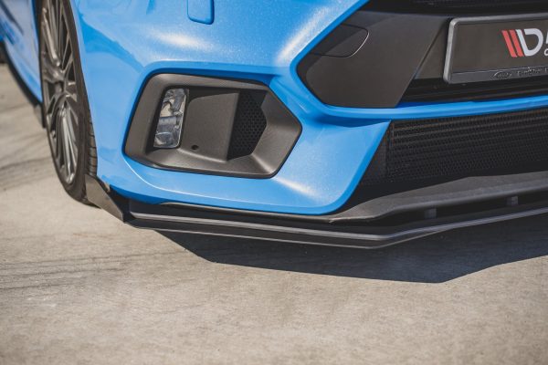 Ford Focus RS Mk3 - Lâmina frontal STREET PRO + Splitters | FOFO3RSCNC-FD1BRB+FSF1G | Produto Maxton Design distribuído por Unicartuning. Ford Focus RS Mk3 - Lâmina frontal STREET PRO + Splitters | FOFO3RSCNC-FD1BRB+FSF1G | Produto Maxton Design distribuído por Unicartuning.