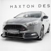 Ford Focus ST Mk3 (facelift) - Lâmina frontal STREET PRO + Splitters | FOFO3FSTCNC-FD4B+FSF1G | Produto Maxton Design distribuído por Unicartuning. Ford Focus ST Mk3 (facelift) - Lâmina frontal STREET PRO + Splitters | FOFO3FSTCNC-FD4B+FSF1G | Produto Maxton Design distribuído por Unicartuning.