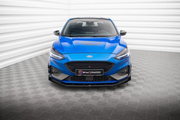 Ford Focus ST / ST-line Mk4 - Lâmina frontal STREET PRO + Splitters | FOFO4STCNC-FD1B+FSF1G | Produto Maxton Design distribuído por Unicartuning. Ford Focus ST / ST-line Mk4 - Lâmina frontal STREET PRO + Splitters | FOFO4STCNC-FD1B+FSF1G | Produto Maxton Design distribuído por Unicartuning.