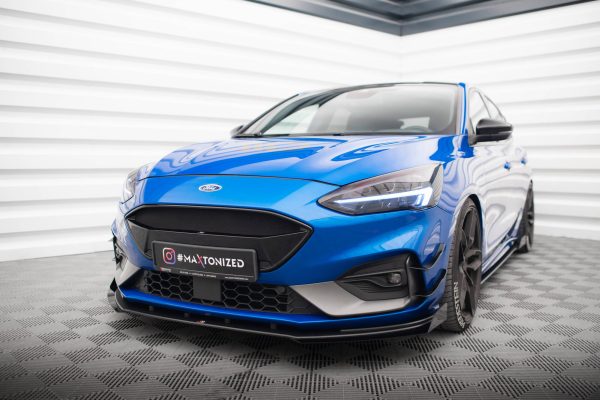 Ford Focus ST / ST-line Mk4 - Lâmina frontal STREET PRO + Splitters | FOFO4STCNC-FD1B+FSF1G | Produto Maxton Design distribuído por Unicartuning. Ford Focus ST / ST-line Mk4 - Lâmina frontal STREET PRO + Splitters | FOFO4STCNC-FD1B+FSF1G | Produto Maxton Design distribuído por Unicartuning.