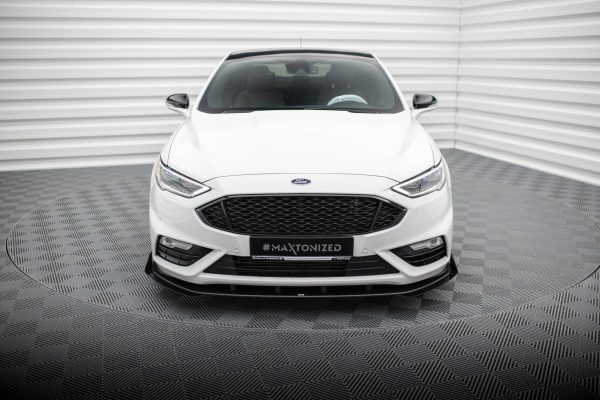 Ford Mondeo Sport Mk5 (facelift) / Fusion Sport Mk2 (facelift) - Lâmina frontal STREET PRO + Splitters | FOMO5FSPORTCNC-FD1BRB+FSF1G | Produto Maxton Design distribuído por Unicartuning. Ford Mondeo Sport Mk5 (facelift) / Fusion Sport Mk2 (facelift) - Lâmina frontal STREET PRO + Splitters | FOMO5FSPORTCNC-FD1BRB+FSF1G | Produto Maxton Design distribuído por Unicartuning.