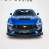 Ford Mustang GT Mk7 - Lâmina frontal STREET PRO + Splitters | FOMU7GTCNC-FD1B+FSF1G | Produto Maxton Design distribuído por Unicartuning.
