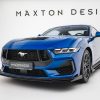 Ford Mustang GT Mk7 - Lâmina frontal STREET PRO + Splitters | FOMU7GTCNC-FD1B+FSF1G | Produto Maxton Design distribuído por Unicartuning.