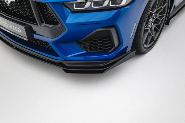 Ford Mustang GT Mk7 - Lâmina frontal STREET PRO + Splitters | FOMU7GTCNC-FD1BRB+FSF1G | Produto Maxton Design distribuído por Unicartuning. Ford Mustang GT Mk7 - Lâmina frontal STREET PRO + Splitters | FOMU7GTCNC-FD1BRB+FSF1G | Produto Maxton Design distribuído por Unicartuning.