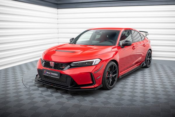 Honda Civic Type-R Mk 11 - Lâmina frontal STREET PRO + Splitters | HOCI11TYPERCNC-FD1B+FSF1G | Produto Maxton Design distribuído por Unicartuning. Honda Civic Type-R Mk 11 - Lâmina frontal STREET PRO + Splitters | HOCI11TYPERCNC-FD1B+FSF1G | Produto Maxton Design distribuído por Unicartuning.