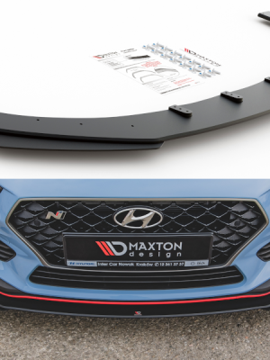 Hyundai I30 N Mk3 Hatchback / Fastback - Lâmina frontal STREET PRO + Splitters | HYI303NCNC-FD2BRB+FSF1G | Produto Maxton Design distribuído por Unicartuning.
