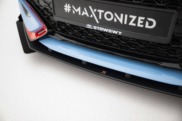 Hyundai Veloster N Mk2 - Lâmina frontal STREET PRO + Splitters | HYVE2NCNC-FD1B+FSF1G | Produto Maxton Design distribuído por Unicartuning. Hyundai Veloster N Mk2 - Lâmina frontal STREET PRO + Splitters | HYVE2NCNC-FD1B+FSF1G | Produto Maxton Design distribuído por Unicartuning.