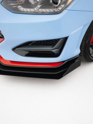 Hyundai Veloster N Mk2 - Lâmina frontal STREET PRO + Splitters | HYVE2NCNC-FD1BRB+FSF1G | Produto Maxton Design distribuído por Unicartuning. Hyundai Veloster N Mk2 - Lâmina frontal STREET PRO + Splitters | HYVE2NCNC-FD1BRB+FSF1G | Produto Maxton Design distribuído por Unicartuning.