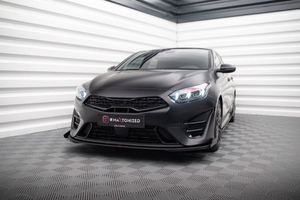 Kia Proceed GT Mk3 (facelift) / Ceed GT / GT - Line Mk1 (facelift) - Lâmina frontal STREET PRO + Splitters | KICE3FPROGTCNC-FD1B+FSF1G | Produto Maxton Design distribuído por Unicartuning. Kia Proceed GT Mk3 (facelift) / Ceed GT / GT - Line Mk1 (facelift) - Lâmina frontal STREET PRO + Splitters | KICE3FPROGTCNC-FD1B+FSF1G | Produto Maxton Design distribuído por Unicartuning.
