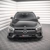 Mercedes-Benz A35 AMG / AMG-line Aero Pack W177 - Lâmina frontal STREET PRO + Splitters | MEA17735CNC-FD1BRB+FSF1G | Produto Maxton Design distribuído por Unicartuning.