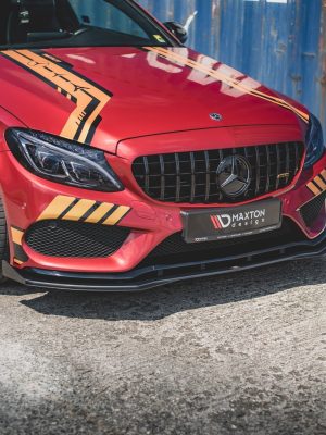 Mercedes-AMG C43 Coupé C205 - Lâmina frontal STREET PRO + Splitters | MEC20543AMGCNC-FD1B+FSF1G | Produto Maxton Design distribuído por Unicartuning. Mercedes-AMG C43 Coupé C205 - Lâmina frontal STREET PRO + Splitters | MEC20543AMGCNC-FD1B+FSF1G | Produto Maxton Design distribuído por Unicartuning.