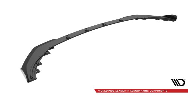 Mercedes-AMG C43 Coupé / Cabrio C205 (facelift) / A205 (facelift) - Lâmina frontal STREET PRO + Splitters | MEC205F43CCNC-FD1BRB+FSF1G | Produto Maxton Design distribuído por Unicartuning.