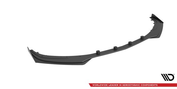 Mercedes-AMG C63 Sedan / Estate W205 (facelift) - Lâmina frontal STREET PRO + Splitters | MEC205F63CNC-FD1B+FSF1G | Produto Maxton Design distribuído por Unicartuning.