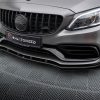 Mercedes-AMG C63 Sedan / Estate W205 (facelift) - Lâmina frontal STREET PRO + Splitters | MEC205F63CNC-FD1B+FSF1G | Produto Maxton Design distribuído por Unicartuning.