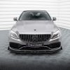 Mercedes-AMG C63 Sedan / Estate W205 (facelift) - Lâmina frontal STREET PRO + Splitters | MEC205F63CNC-FD1BRB+FSF1G | Produto Maxton Design distribuído por Unicartuning.