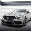 Mercedes-AMG C63 Sedan / Estate W205 (facelift) - Lâmina frontal STREET PRO + Splitters | MEC205F63CNC-FD1BRB+FSF1G | Produto Maxton Design distribuído por Unicartuning.