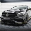 Mercedes-AMG CLA 45 Aero C117 (facelift) - Lâmina frontal STREET PRO + Splitters | MECLA117AMGAEROCNC-FD1B+FSF1G | Produto Maxton Design distribuído por Unicartuning. Mercedes-AMG CLA 45 Aero C117 (facelift) - Lâmina frontal STREET PRO + Splitters | MECLA117AMGAEROCNC-FD1B+FSF1G | Produto Maxton Design distribuído por Unicartuning.