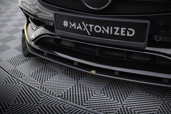 Mercedes-AMG CLA 45 Aero C117 (facelift) - Lâmina frontal STREET PRO + Splitters | MECLA117AMGAEROCNC-FD1B+FSF1G | Produto Maxton Design distribuído por Unicartuning. Mercedes-AMG CLA 45 Aero C117 (facelift) - Lâmina frontal STREET PRO + Splitters | MECLA117AMGAEROCNC-FD1B+FSF1G | Produto Maxton Design distribuído por Unicartuning.