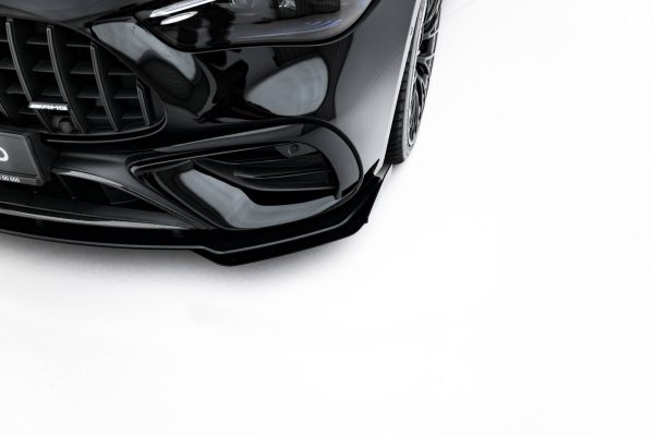 Mercedes-AMG CLE 53 C236 - Lâmina frontal STREET PRO + Splitters | MECLE23653AMGCNC-FD1B+FSF1G | Produto Maxton Design distribuído por Unicartuning.