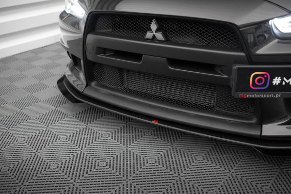 Mitsubishi Lancer Evo X - Lâmina frontal STREET PRO + Splitters | MILA10EVOCNC-FD4BRB+FSF1G | Produto Maxton Design distribuído por Unicartuning. Mitsubishi Lancer Evo X - Lâmina frontal STREET PRO + Splitters | MILA10EVOCNC-FD4BRB+FSF1G | Produto Maxton Design distribuído por Unicartuning.