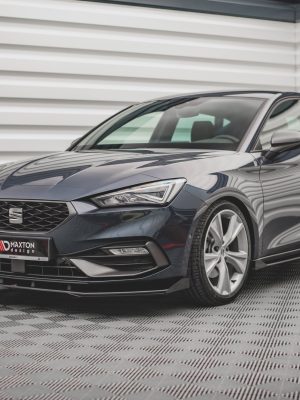 Seat Leon FR Mk4 - Lâmina frontal STREET PRO + Splitters | SELE4FRCNC-FD1BRB+FSF1G | Produto Maxton Design distribuído por Unicartuning.