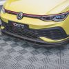 Volkswagen Golf GTI ClubSport Mk8 - Lâmina frontal STREET PRO + Splitters | VWGO8GTICSCNC-FD1B+FSF1G | Produto Maxton Design distribuído por Unicartuning. Volkswagen Golf GTI ClubSport Mk8 - Lâmina frontal STREET PRO + Splitters | VWGO8GTICSCNC-FD1B+FSF1G | Produto Maxton Design distribuído por Unicartuning.