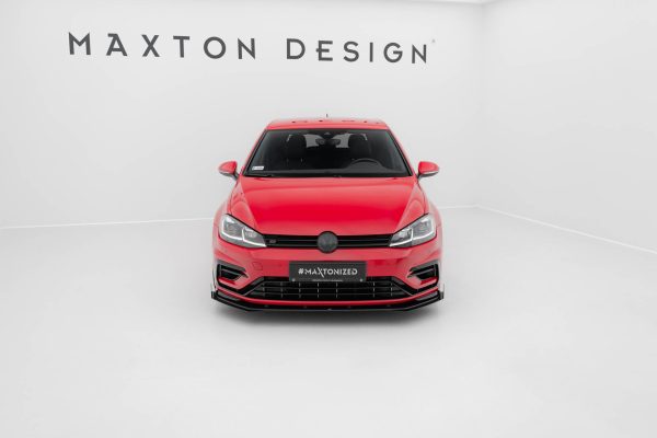Volkswagen Golf R / R-line Mk7 (facelift) - Lâmina frontal STREET PRO + Splitters | VWGO7FRCNC-FD2B+FSF1G | Produto Maxton Design distribuído por Unicartuning. Volkswagen Golf R / R-line Mk7 (facelift) - Lâmina frontal STREET PRO + Splitters | VWGO7FRCNC-FD2B+FSF1G | Produto Maxton Design distribuído por Unicartuning.