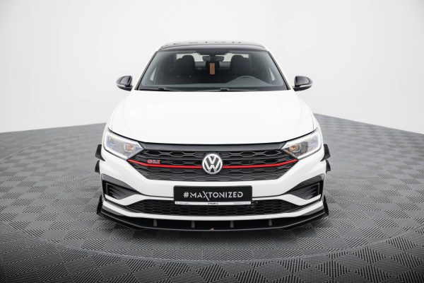 Volkswagen Jetta Gli Mk7 - Lâmina frontal STREET PRO + Splitters | VWJE7GLICNC-FD1BRB+FSF1G | Produto Maxton Design distribuído por Unicartuning. Volkswagen Jetta Gli Mk7 - Lâmina frontal STREET PRO + Splitters | VWJE7GLICNC-FD1BRB+FSF1G | Produto Maxton Design distribuído por Unicartuning.