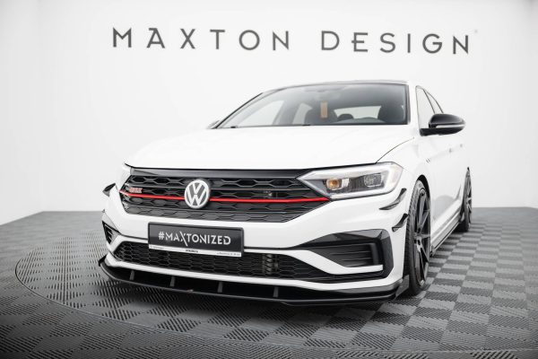 Volkswagen Jetta Gli Mk7 - Lâmina frontal STREET PRO + Splitters | VWJE7GLICNC-FD1BRB+FSF1G | Produto Maxton Design distribuído por Unicartuning. Volkswagen Jetta Gli Mk7 - Lâmina frontal STREET PRO + Splitters | VWJE7GLICNC-FD1BRB+FSF1G | Produto Maxton Design distribuído por Unicartuning.