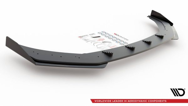 Volkswagen Polo GTI Mk6 - Lâmina frontal STREET PRO + Splitters | VWPO6GTICNC-FD3BRB+FSF1G | Produto Maxton Design distribuído por Unicartuning. Volkswagen Polo GTI Mk6 - Lâmina frontal STREET PRO + Splitters | VWPO6GTICNC-FD3BRB+FSF1G | Produto Maxton Design distribuído por Unicartuning.