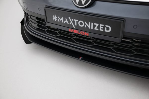 Volkswagen Polo GTI Mk6 (facelift) - Lâmina frontal STREET PRO + Splitters | VWPO6FGTICNC-FD1B+FSF1G | Produto Maxton Design distribuído por Unicartuning. Volkswagen Polo GTI Mk6 (facelift) - Lâmina frontal STREET PRO + Splitters | VWPO6FGTICNC-FD1B+FSF1G | Produto Maxton Design distribuído por Unicartuning.