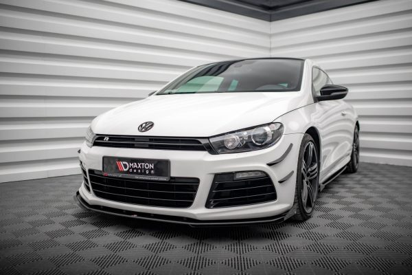 Volkswagen Scirocco R Mk3 - Lâmina frontal STREET PRO + Splitters | VWSC3RCNC-FD2BRB+FSF1G | Produto Maxton Design distribuído por Unicartuning.