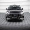 Ford Fiesta ST Mk8 (facelift) - Lâmina frontal STREET PRO | FOFI8FSTCNC-FD1B | Produto Maxton Design distribuído por Unicartuning.